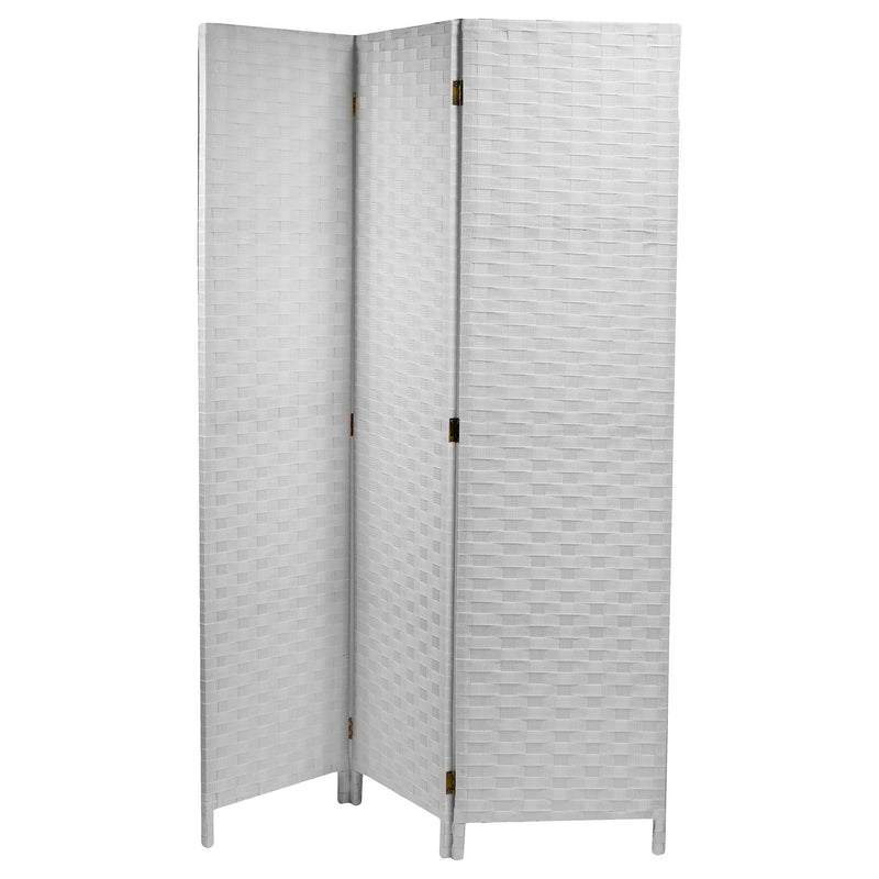 Separè Divisorio in Poliestere 3 Ante Bianco