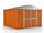 Casetta Box da Giardino in Lamiera di Acciaio Porta Utensili 327x269x217 cm Enaudi Legno