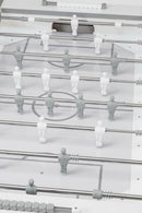 Calciobalilla in Mdf con Aste Rientranti Garlando G-500 Pure White