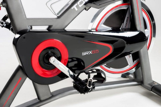 Spin Bike Volano 22Kg 125Kg Max Leva di Sicurezza Toorx SRX-65