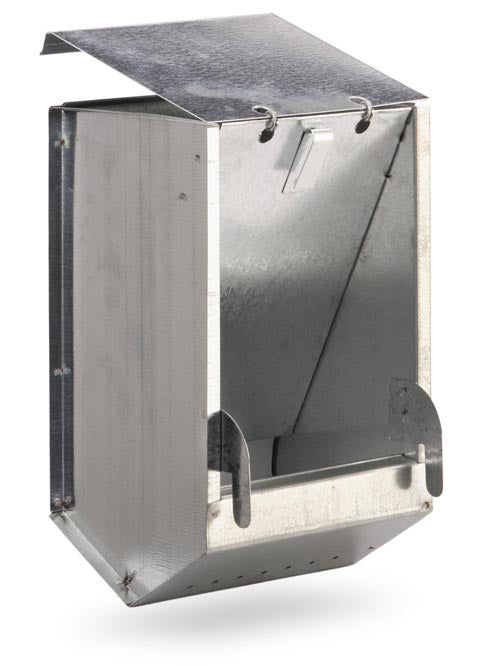 online Mangiatoia a Tramoggia 1 Scomparto per Conigli in Lamiera Rocila