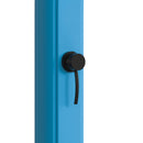 Doccia Solare da Giardino 22L Miscelatore e Lavapiedi Sined Sole Blu