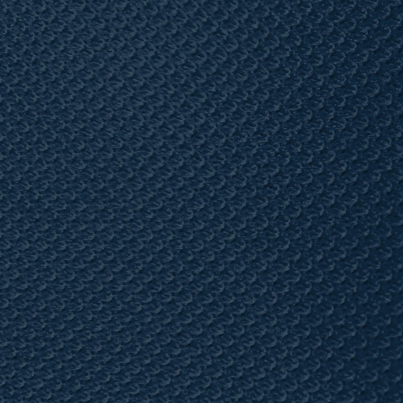 Set 2 Coprisedie Elasticizzati in Poliestere Blu Scuro 