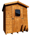 Casetta Box da Giardino 1,6x1,6 m con Pavimento in Legno di Abete 19mm Therma