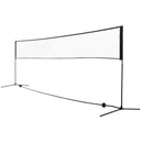 Rete per Pallavolo Tennis Portatile 5x1,3x1,58 m  Nera