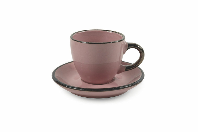 Set 6 Tazzine da Caffè cm in Stoneware Villa d'Este Home Tivoli Royal