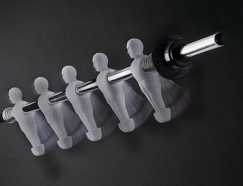 Calciobalilla in Mdf Blu con Aste Uscenti Garlando G-2000 Weatherproof