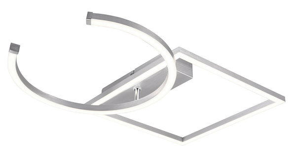 prezzo Plafoniera da Interno a LED SMD in Metallo Alluminio spazzolato