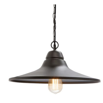 Lampada a Sospensione da Esterno E27 in Metallo Sovil Nero acquista