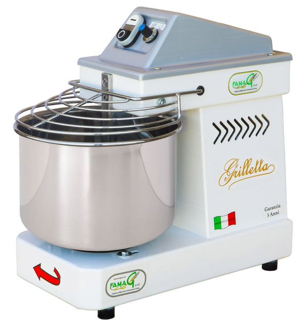 Impastatrice a Spirale Testa Fissa 5Kg 350W Famag Grilletta IM5/230 10 Velocità sconto