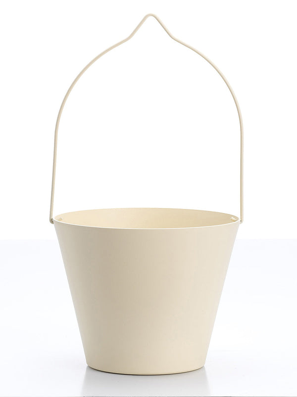 Secchiello per Rubinetti Porta-Secchio 25x23x18 cm in Alluminio Belfer 42/SC Avorio sconto