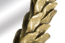 Specchio da Muro Glam Petal Ø73x5 cm in Ferro Oro