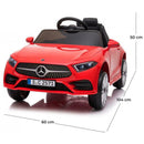 Macchina Elettrica per Bambini 12V con Licenza Mercedes CLS 350 AMG Rossa