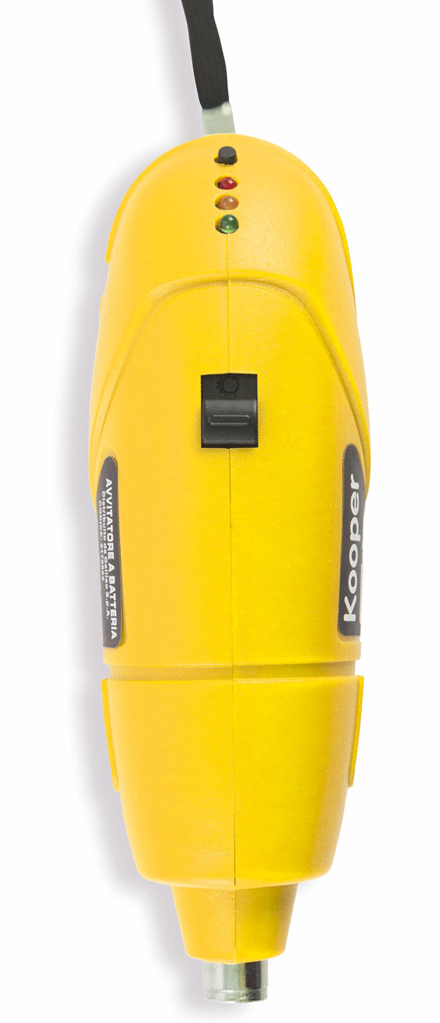 Mini Avvitatore a Batteria 3,6V Kooper Faidatè Giallo