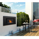 Camino a Bioetanolo da Parete 60x40 cm Flig Huston Nero