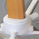 Ombrellone da Giardino Decentrato 3x4m Roma Wood nero