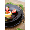 Servizio Piatti 18 Pezzi in Gres Villa d'Este Duchessa Nero