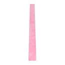 Trave da Ginnastica per Allenamento Imbottita in Legno Rosa 240x10x6.5 cm 