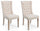 Set 2 Sedie 51x63x104h cm Columbia Beige