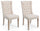 Set 2 Sedie 51x63x104h cm Columbia Beige
