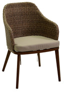 Poltrona da Giardino in Polyrattan Tirreno Naturale