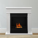 Camino a Bioetanolo da Pavimento 89,5x90,5x28 cm Jefferson Bianco