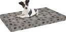 Materassino Imbottito 60x50cm per Cani e Gatti Pet Paws Grigio