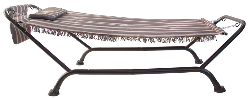 Amaca da Giardino 231x97,5x81,5 cm in Acciaio e Poliestere