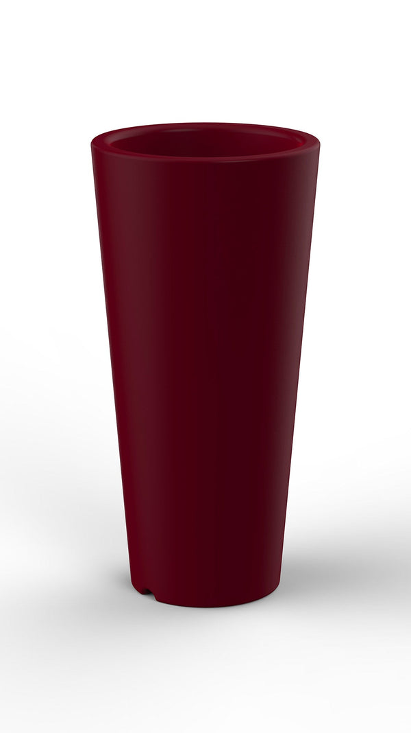sconto Vaso Ø34x86 cm in Resina Arkema Tondo 86 Ruby