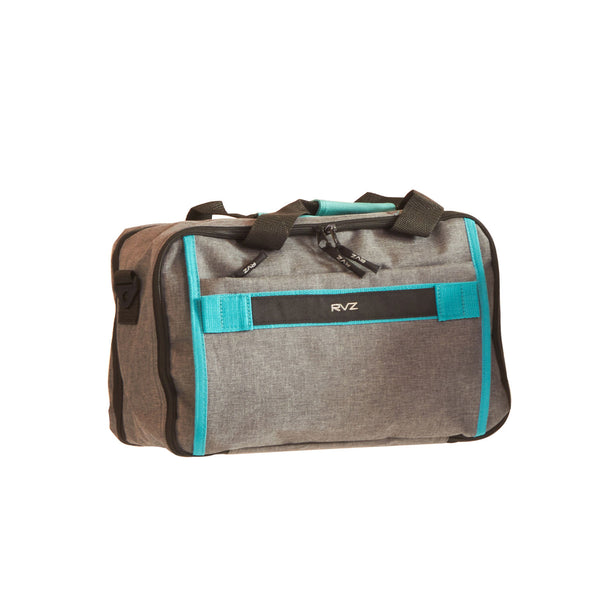 sconto Borsone da Viaggio Bagaglio a Mano Capienza 20 lt Salvaspazio Underseat in Poliestere Ravizzoni Grigio e Verde