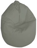 Poltrona Sacco Pouf in poliestere 70x110 cm Ariel Grigio Chiaro