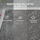 Armadio da Giardino 94x43x166 cm con Ripiani Rimovibili e Porta Bloccabile in Legno e Acciaio Bianco e Nero      