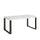 Tavolo Allungabile 180-284x90x77 cm Tecno Premium Bianco Frassino