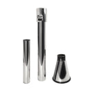 Posacenere a Colonna Ø24,3 cm in Acciaio Cromato 3,5L per Esterno Seconda Scelta