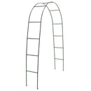 Arco da Giardino Supporto per Rose Piante Rampicanti in Metallo Altezza 240 cm