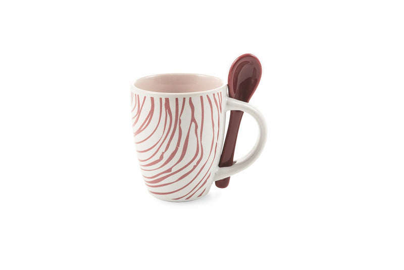 Set 6 Tazzine da Caffè Ø6x6,5 cm in Ceramica Villa d'Este Home Tivoli Aurora