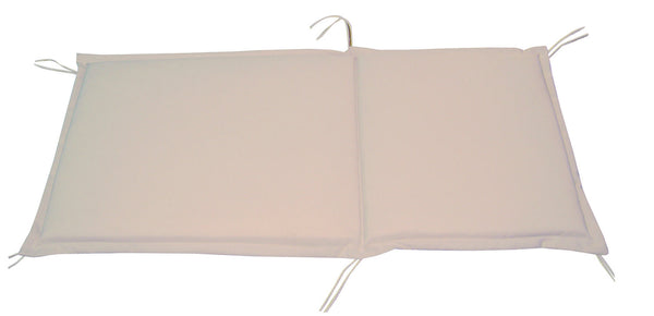sconto Cuscino per Poltrona da Giardino 108x48cm Bauer Summer Ecrù