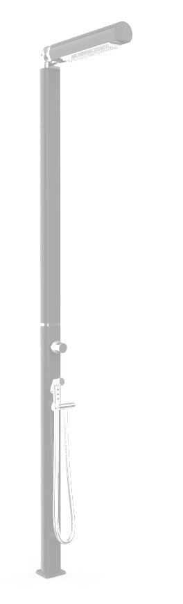 online Doccia da Giardino Miscelatore e Doccetta Mobile Arkema Quick Alluminio Satinato