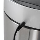 Pattumiera Rotonda Ø25x42 cm Apertura Automatica in Acciaio Emuca