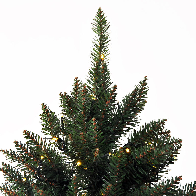 Albero di Natale Artificiale 210 cm 700 Luci LED Verde 