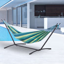 Supporto Struttura Portante per Amaca Regolabile Max 150Kg Nero 280x120x110 cm 