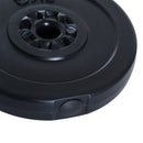 Set di 4 dischi pesi per bilanciere totale 30KG - 2x5kg e 2x10kg 