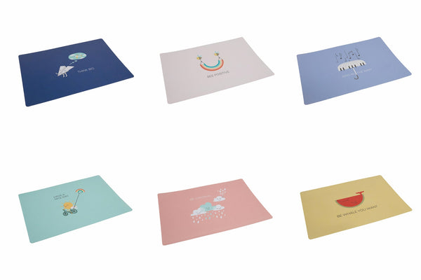 Set 6 Tovagliette Rettangolare Villa d'Este Home Tivoli Be Positive prezzo