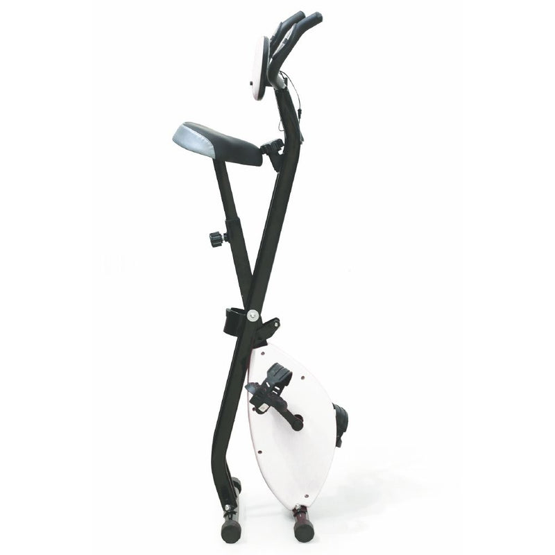 Cyclette Magnetica Pieghevole con Display Kooper  Nero e Bianco