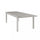 Tavolo Allungabile Pental 180/240x100x73 h cm in Alluminio Tortora