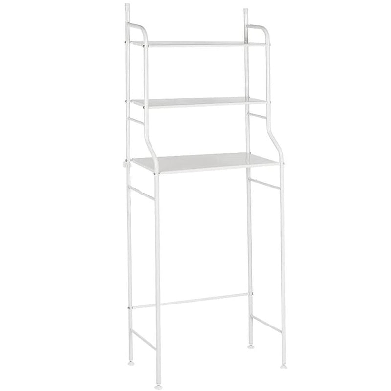 Scaffale Multifunzione per Lavatrice 47x25x160 cm Rack Mensole Salvaspazio