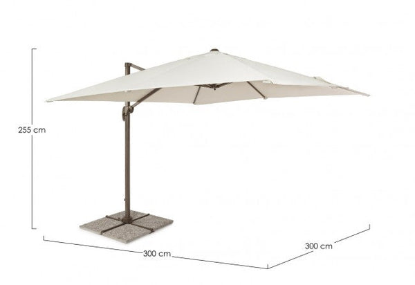 acquista Ombrellone da Giardino Decentrato 3x3x2,55h m Dallas
