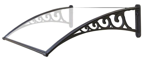 prezzo Pensilina Tettoia in Policarbonato Compatto Trasparente Varie Misure