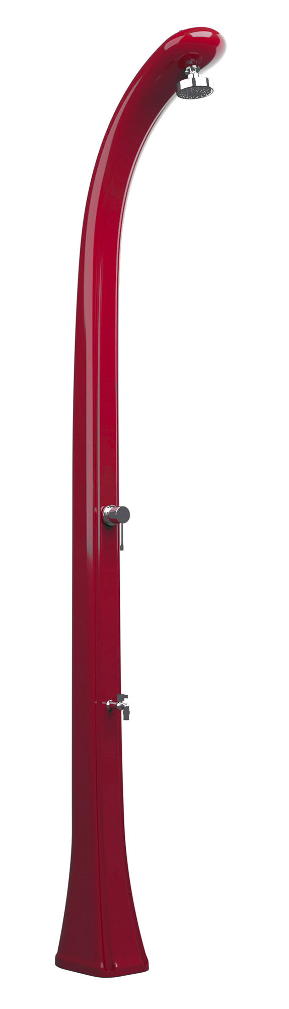acquista Doccia Solare da Esterno Giardino 20L Miscelatore e Lavapiedi Arkema Happy One Cherry