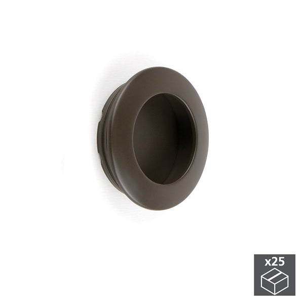 acquista Pomolo per Mobile 41 mm Zama Colore Moka 25 Pezzi Emuca